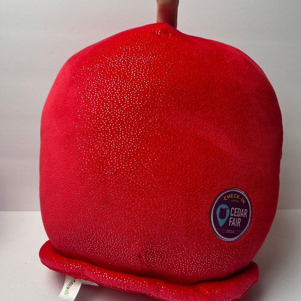 Original Squishmallows 15" Fender Red Candy Apple New with tag Cedar Fair - Picture 4 of 6